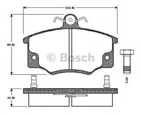 BOSCH 0 986 TB2 525
