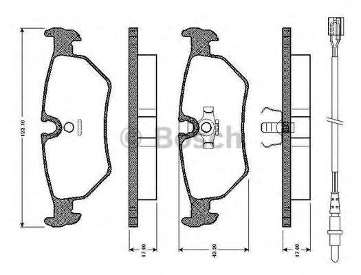 BOSCH 0 986 TB2 593