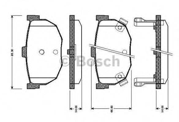 BOSCH 0 986 TB2 618