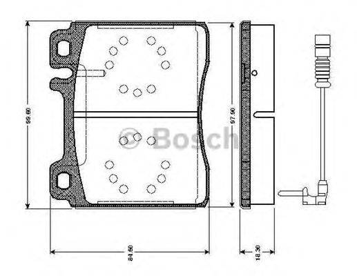 BOSCH 0 986 TB2 687