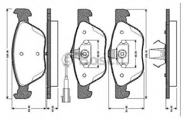 BOSCH 0 986 TB2 733