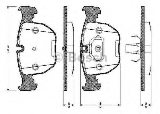 BOSCH 0 986 TB2 743