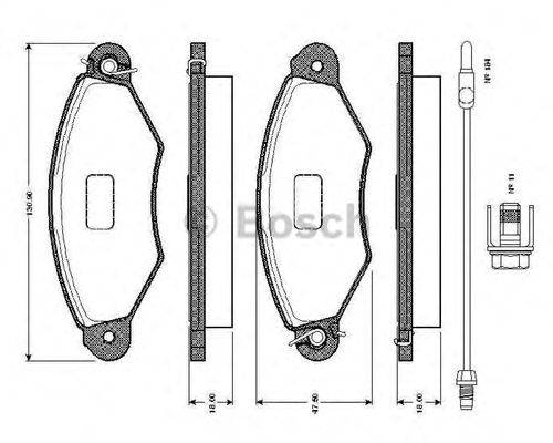 BOSCH 0 986 TB2 761