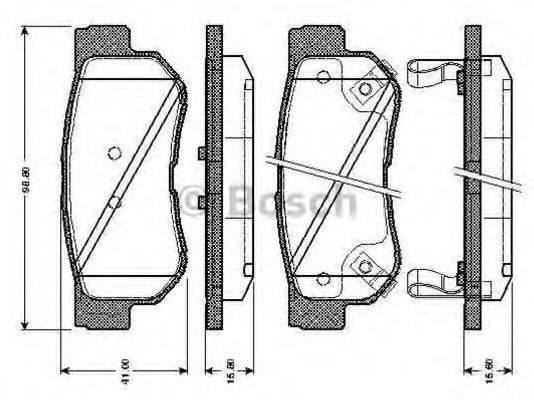 BOSCH 0 986 TB2 804
