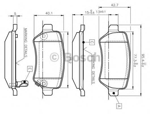 BOSCH 0 986 TB2 845