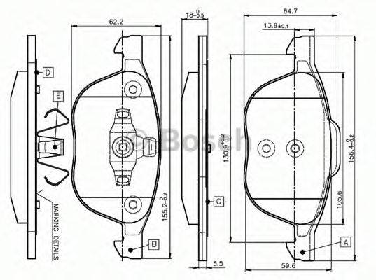 BOSCH 0 986 TB2 877