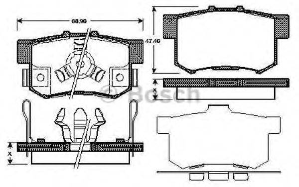 BOSCH 0 986 TB2 985