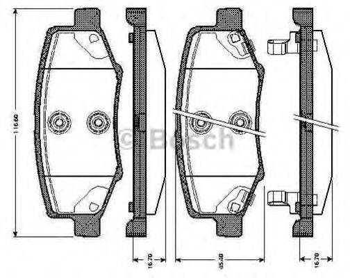BOSCH 0 986 TB3 009