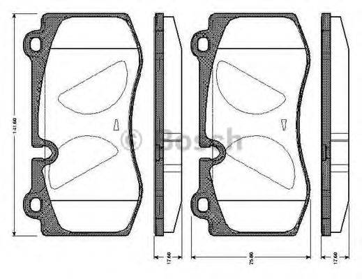 BOSCH 0 986 TB3 050