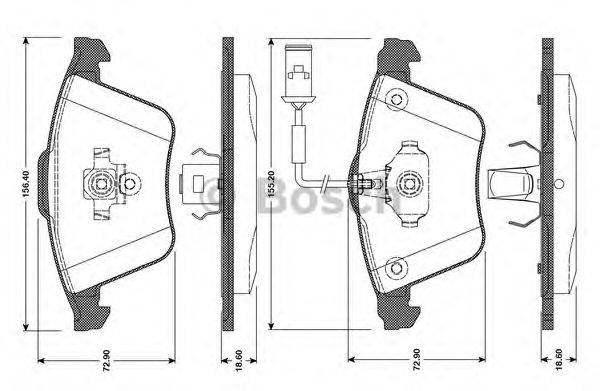 BOSCH 0 986 TB3 080