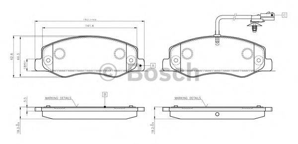 BOSCH 0 986 TB3 132