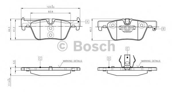 BOSCH 0 986 TB3 144