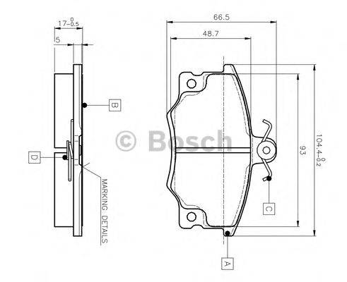 BOSCH 0 986 TB2 006