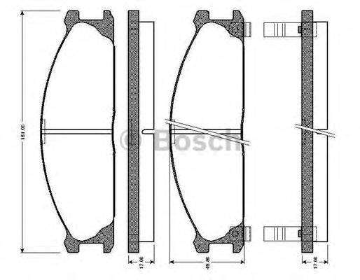 BOSCH 0 986 TB2 123