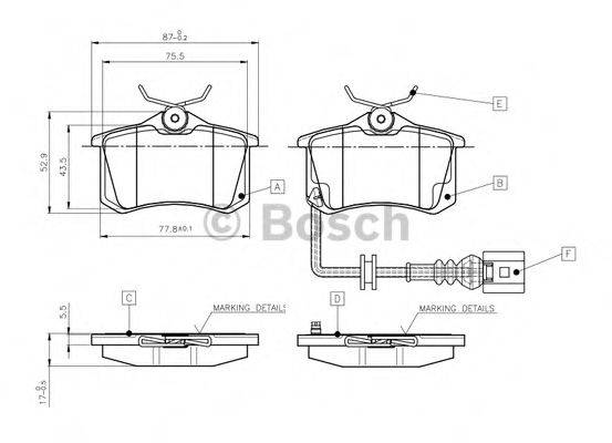BOSCH 0 986 TB2 141
