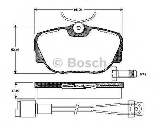 BOSCH 0 986 TB2 163
