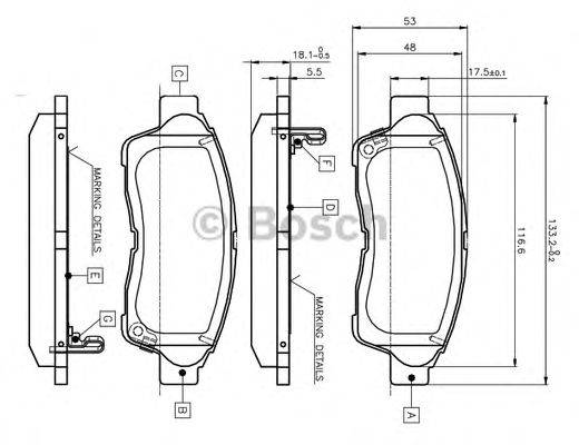 BOSCH 0 986 TB2 222