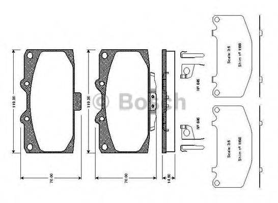 BOSCH 0 986 TB2 294