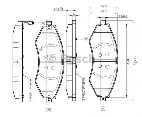 BOSCH 0 986 TB2 319