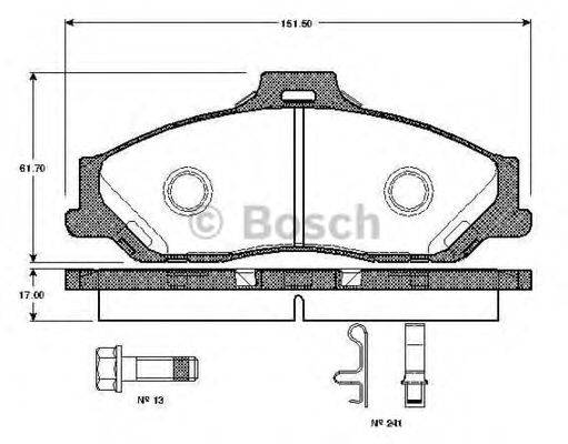 BOSCH 0 986 TB2 361