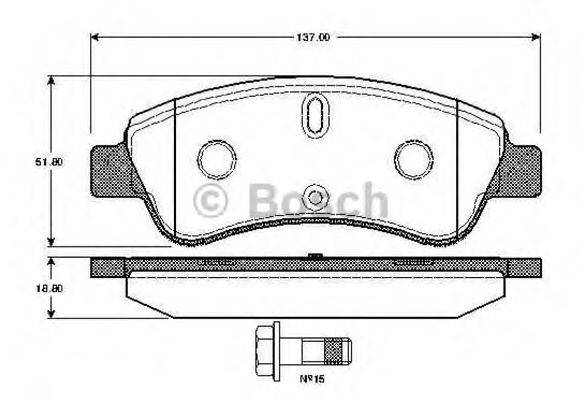 BOSCH 0 986 TB2 407