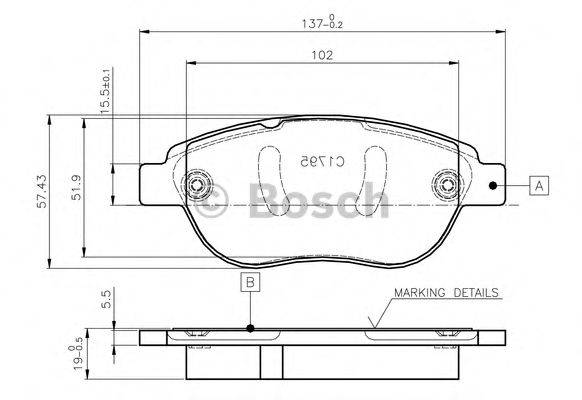 BOSCH 0 986 TB2 409