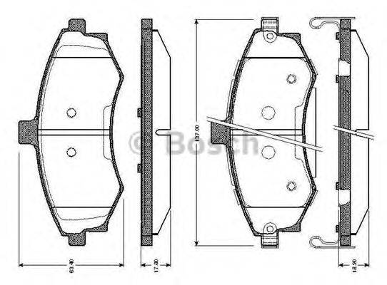 BOSCH 0 986 TB2 423