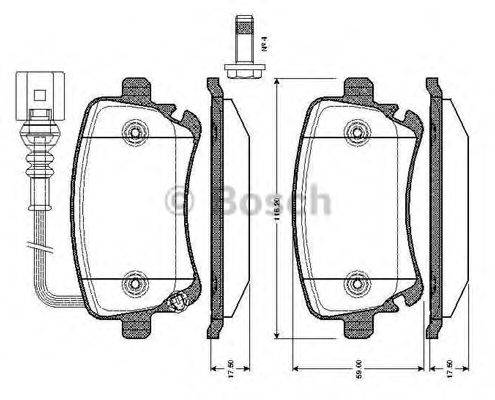 BOSCH 0 986 TB2 426