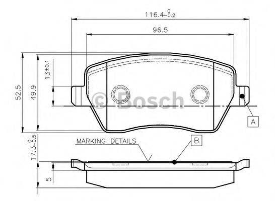 BOSCH 0 986 TB2 448