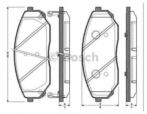 BOSCH 0 986 TB2 461