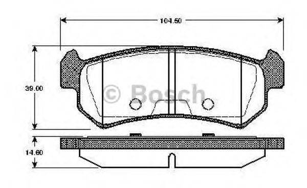 BOSCH 0 986 TB2 465