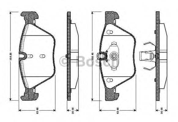 BOSCH 0 986 TB2 466