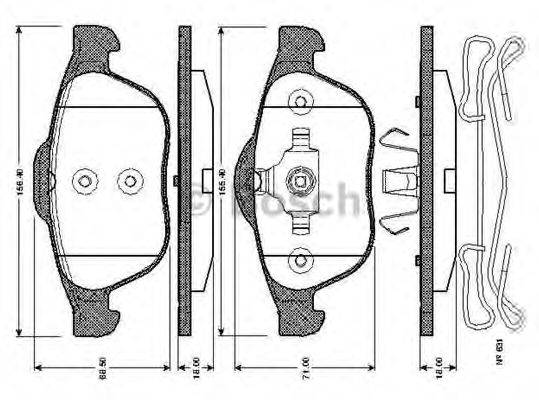 BOSCH 0 986 TB2 831