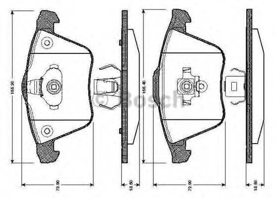 BOSCH 0 986 TB2 850