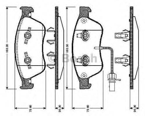 BOSCH 0 986 TB2 868