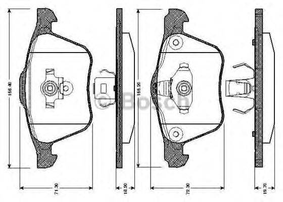 BOSCH 0 986 TB2 875