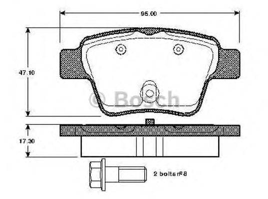 BOSCH 0 986 TB2 896