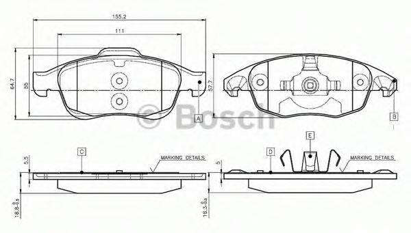 BOSCH 0 986 TB2 949