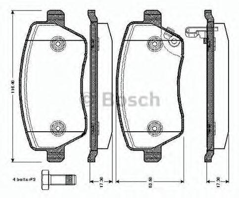 BOSCH 0 986 TB2 965