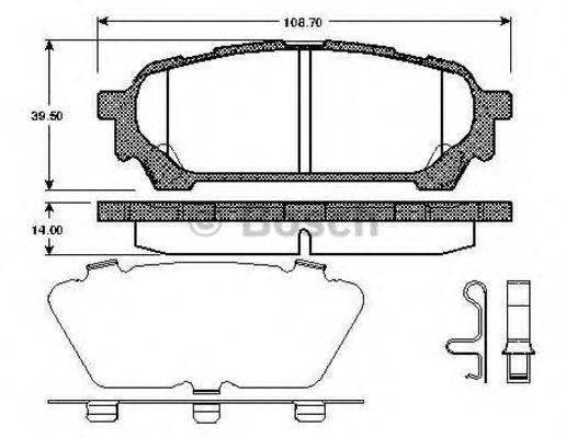 BOSCH 0 986 TB2 967