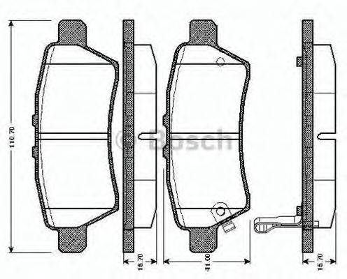 BOSCH 0 986 TB2 969