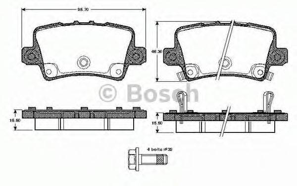 BOSCH 0 986 TB2 974