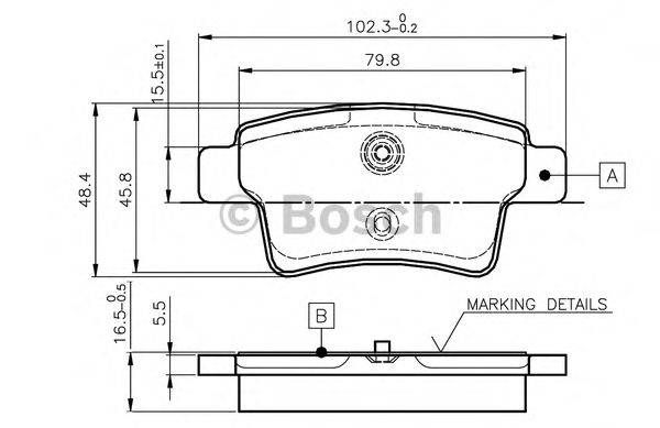 BOSCH 0 986 TB2 980