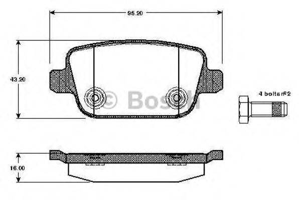 BOSCH 0 986 TB2 984