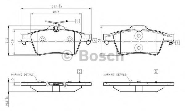 BOSCH 0 986 TB3 028