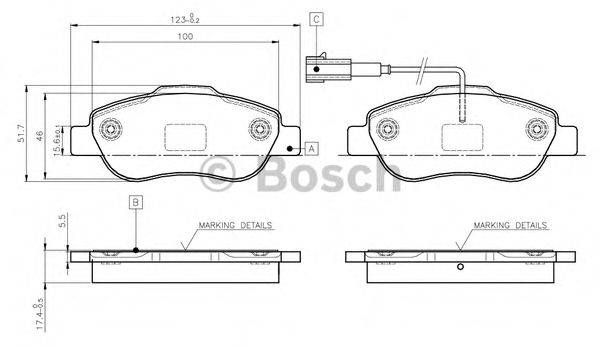 BOSCH 0 986 TB3 030