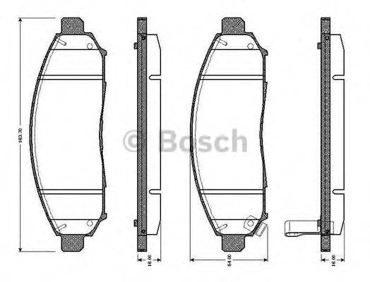 BOSCH 0 986 TB3 054