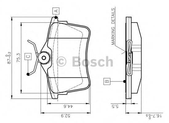 BOSCH 0 986 TB3 091