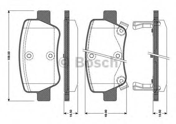 BOSCH 0 986 TB3 096