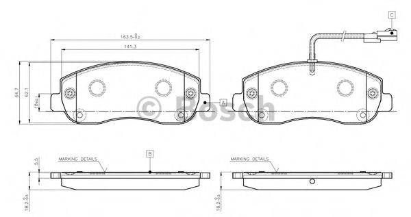 BOSCH 0 986 TB3 142